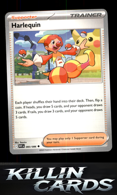Harlequin 083/086 Pokemon Uncommon SV: White Flare Card NM