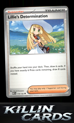 Lillie's Determination - 119/132 119/132 Pokemon Uncommon ME01: Mega Evolution C