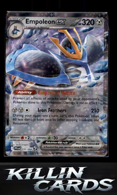 Empoleon ex - 070/094 070/094 Pokemon Double Rare ME02: Phantasmal Flames Card N