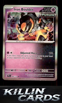 Iron Boulder 046/131 Pokemon Rare SV: Prismatic Evolutions Card NM