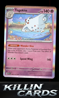 Togekiss - 082/217 082/217 Pokemon Rare ME: Ascended Heroes Card NM