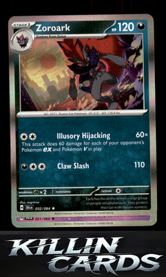 Zoroark 032/064 Pokemon Rare SV: Shrouded Fable Card NM