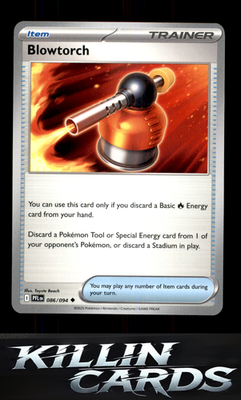 Blowtorch - 086/094 086/094 Pokemon Uncommon ME02: Phantasmal Flames Card NM