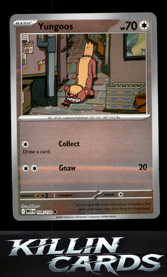 Reverse Holofoil Yungoos 109/132 Pokemon Common ME01: Mega Evolution Card NM