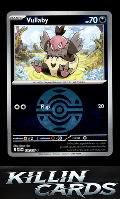 Reverse Holofoil Vullaby (Dusk Ball) 138/217 Pokemon Common ME: Ascended Heroes