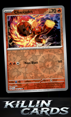 Reverse Holofoil Charcadet - 040/198 040/198 Pokemon Common SV01: Scarlet & Viol