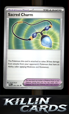 Sacred Charm - 093/094 093/094 Pokemon Uncommon ME02: Phantasmal Flames Card NM