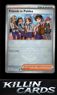 Friends in Paldea - 109/131 (Poke Ball Pattern) 109/131 Pokemon Common SV: Prism
