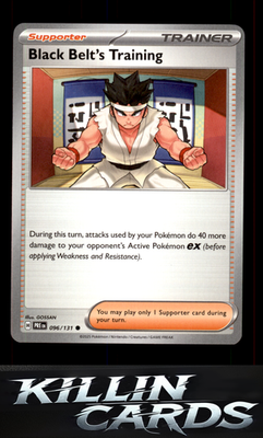 Black Belt's Training - 096/131 096/131 Pokemon Common SV: Prismatic Evolutions