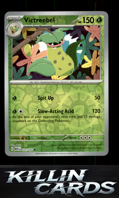 Reverse Holofoil Victreebel 071/165 Pokemon Uncommon SV: Scarlet & Violet 151 Ca