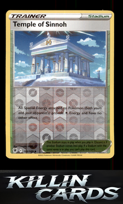 Reverse Holofoil Temple of Sinnoh 155/189 Pokemon Uncommon SWSH10: Astral Radian