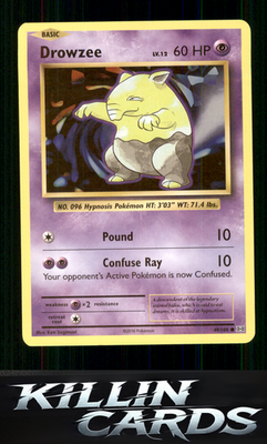 Drowzee 49/108 Pokemon Common XY - Evolutions Card NM