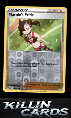 Reverse Holofoil Marnie's Pride 145/172 Pokemon Uncommon SWSH09: Brilliant Stars
