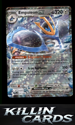 Empoleon ex - 070/094 070/094 Pokemon Double Rare ME02: Phantasmal Flames Card N