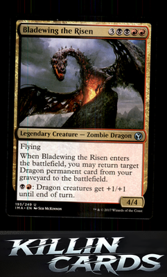 Bladewing the Risen 193 Magic U Iconic Masters Card NM