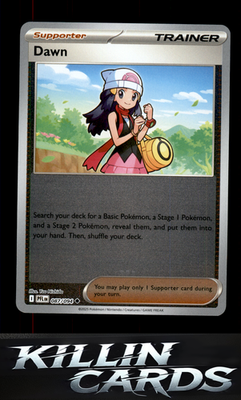 Reverse Holofoil Dawn 087/094 Pokemon Uncommon ME02: Phantasmal Flames Card NM