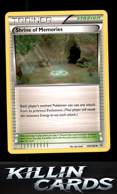 Shrine of Memories 139/160 Pokemon Uncommon XY - Primal Clash Card NM