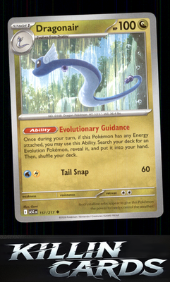 Dragonair 151/217 Pokemon Uncommon ME: Ascended Heroes Card NM