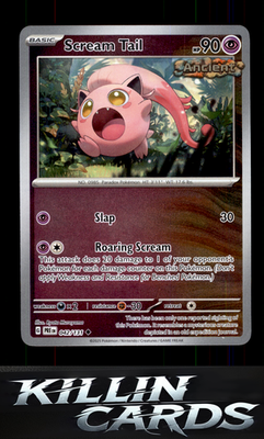 Reverse Holofoil Scream Tail 042/131 Pokemon Uncommon SV: Prismatic Evolutions C