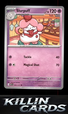 Slurpuff - 094/217 094/217 Pokemon Uncommon ME: Ascended Heroes Card NM