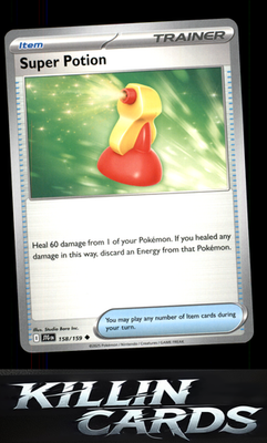 Super Potion 158/159 Pokemon Uncommon SV09: Journey Together Card NM