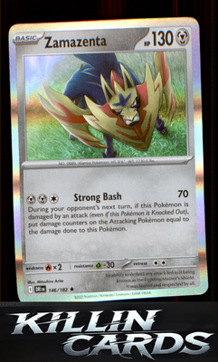 Zamazenta - 146/182 146/182 Pokemon Rare SV10: Destined Rivals Card NM