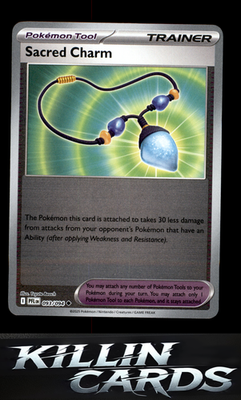 Reverse Holofoil Sacred Charm - 093/094 093/094 Pokemon Uncommon ME02: Phantasma