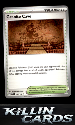 Granite Cave 166/182 Pokemon Uncommon SV10: Destined Rivals Card NM