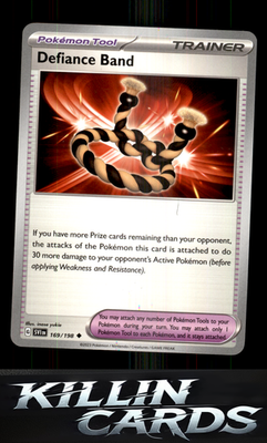 Defiance Band 169/198 Pokemon Uncommon SV01: Scarlet & Violet Base Set Card NM