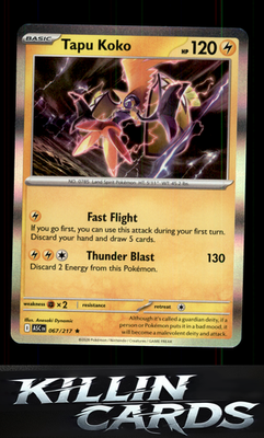 Tapu Koko 067/217 Pokemon Rare ME: Ascended Heroes Card NM
