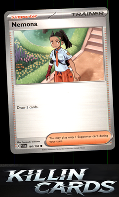 Nemona 180/198 Pokemon Common SV01: Scarlet & Violet Base Set Card NM