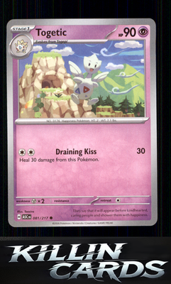 Togetic 081/217 Pokemon Common ME: Ascended Heroes Card NM
