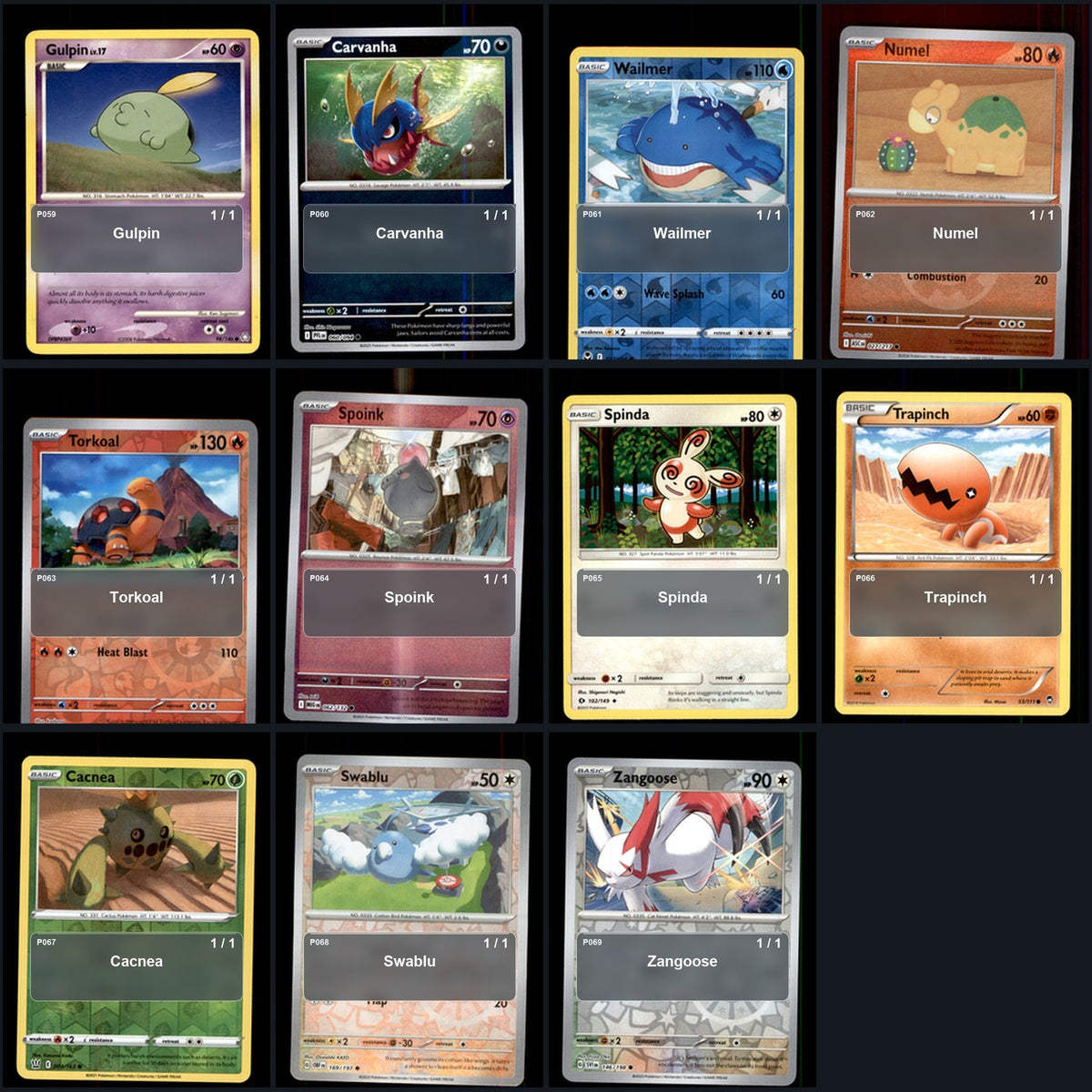 Pokemon TCG Generation 3 Pokemon Pokedex Set 132 Cards Collection