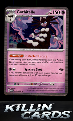 Gothitelle 043/086 Pokemon Rare SV: White Flare Card NM