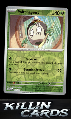 Reverse Holofoil Poltchageist - 021/167 021/167 Pokemon Common SV06: Twilight Ma