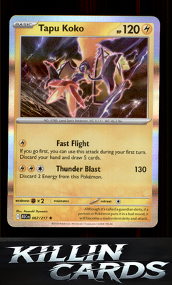 Tapu Koko 067/217 Pokemon Rare ME: Ascended Heroes Card NM