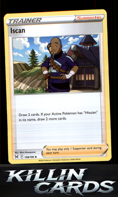 Iscan 158/196 Pokemon Uncommon SWSH11: Lost Origin Card NM
