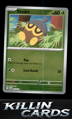 Seedot 013/132 Pokemon Common ME01: Mega Evolution Card NM