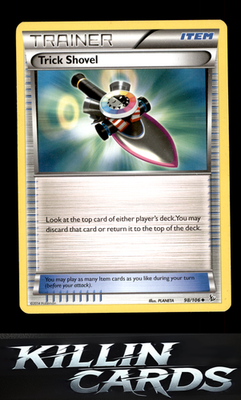 Trick Shovel 98/106 Pokemon Uncommon XY - Flashfire Card LP