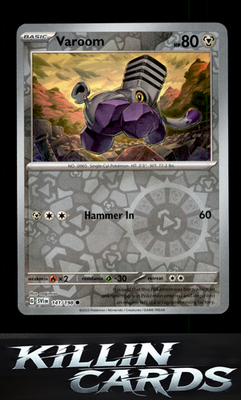 Reverse Holofoil Varoom - 141/198 141/198 Pokemon Common SV01: Scarlet & Violet