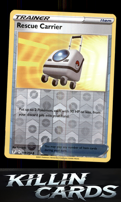Reverse Holofoil Rescue Carrier 154/203 Pokemon Uncommon SWSH07: Evolving Skies