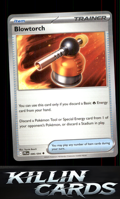 Blowtorch - 086/094 086/094 Pokemon Uncommon ME02: Phantasmal Flames Card NM