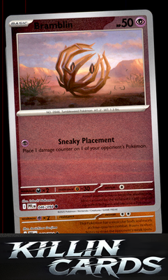 Reverse Holofoil Bramblin 046/094 Pokemon Common ME02: Phantasmal Flames Card NM