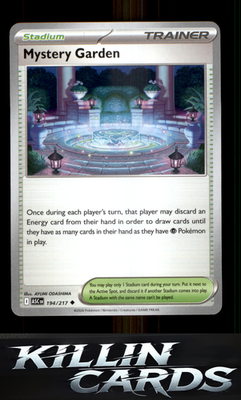 Mystery Garden 194/217 Pokemon Uncommon ME: Ascended Heroes Card NM