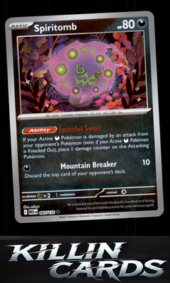 Spiritomb - 087/132 087/132 Pokemon Uncommon ME01: Mega Evolution Card NM