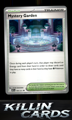 Mystery Garden 194/217 Pokemon Uncommon ME: Ascended Heroes Card NM