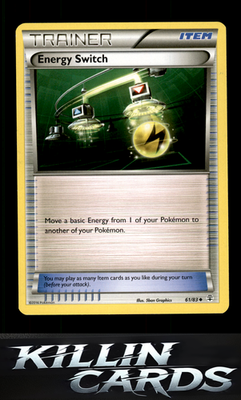 Energy Switch 61/83 Pokemon Uncommon Generations Card LP