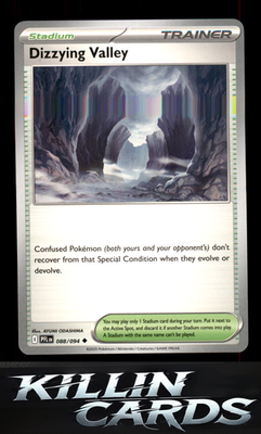 Dizzying Valley 088/094 Pokemon Uncommon ME02: Phantasmal Flames Card NM