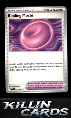 Binding Mochi 095/131 Pokemon Uncommon SV: Prismatic Evolutions Card NM