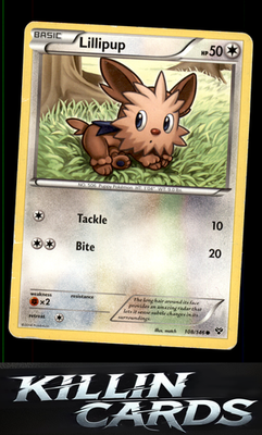 Lillipup 108/146 Pokemon Common XY Base Set Card MP